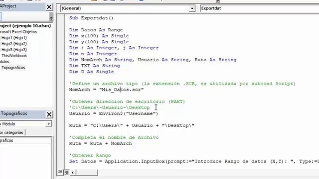 VBA Excel para Ingenieros Civiles (Parte 11) смотреть онлайн