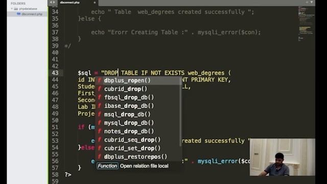 PHP MySQL Database смотреть онлайн