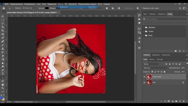 Photoshop lesson How to make a drawing from photo to photoshop lesson 19 смотреть онлайн