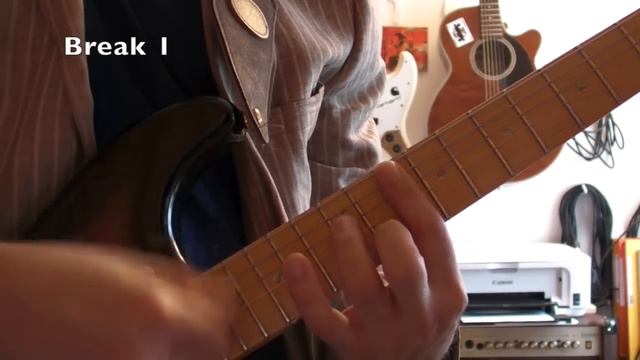Long train running (Doobies Brothers) - Tuto guitare (Part 2/2) + TABS смотреть онлайн