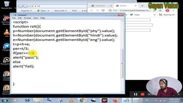 Java Script's if function /if else if part-3:-Comparison operators:- Chapter-5 in Hindi смотреть онлайн