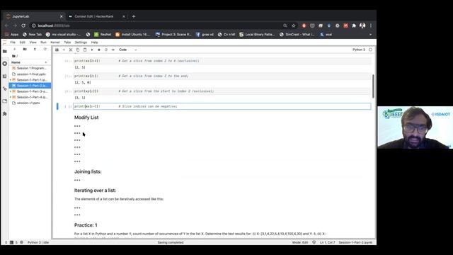 WS-1: Fundamentals of Data Handling | Dr Nandakishor | 8 Oct 2020 | ISDAIOT 2020 смотреть онлайн