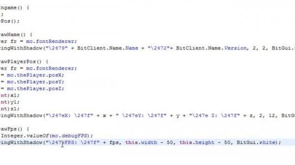 FPS Display Minecraft Client Tutorial