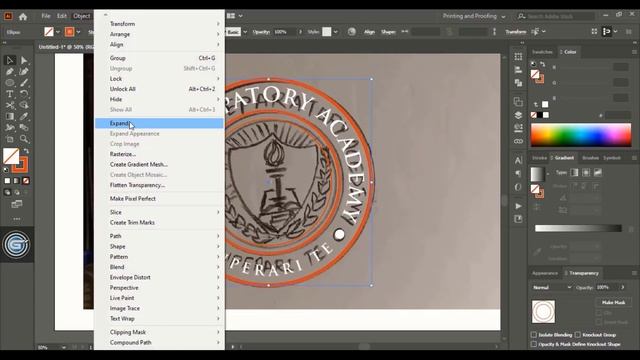 Illustrator Tutorial : How to draw Logo design sketch and recreate it digitally смотреть онлайн