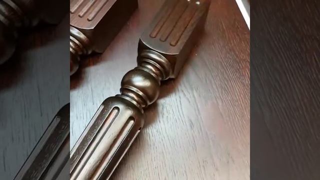 Геометрия мебель. Отделка шпон и массив дуба в морилке мирт коричневый смотреть онлайн