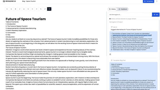 Remagine AI is an AI based marketing content writer equipped with hundreds of templates and tools. смотреть онлайн