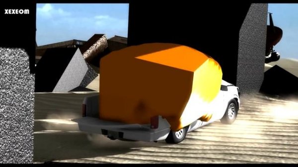 BeamNG.Drive Mod : High Resolution Cube (Crash test)