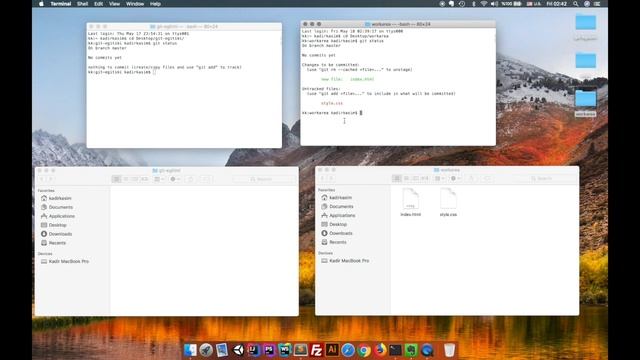 Sıfırdan Git Dersleri - 7 - Staging Area ( Git Add & Git Status ) смотреть онлайн
