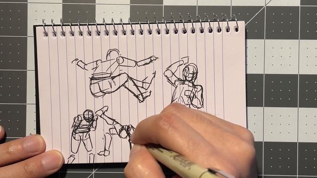 some manga sketch practice, gesture drawing day 6 смотреть онлайн