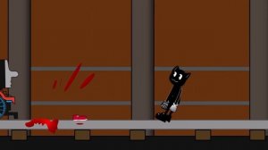 Cartoon cat Vs thomas EXE the tank engine