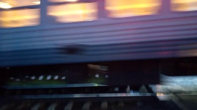 Электропоезд эт2м-052 Сообщением Павловск Санкт-Петербург Прибывает на станции Царское Село смотреть онлайн