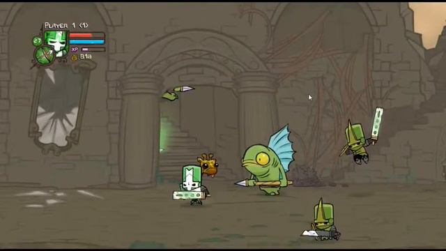 CASTLE CRASHERS LA MEDUSA DEL AMOR смотреть онлайн
