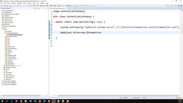 How to Handle Authentication Popup in Selenium Web Driver смотреть онлайн
