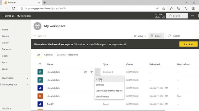 2) Power BI Service Terminology in Telugu | Power bi reports, dashboards, dataset, datasource, til смотреть онлайн