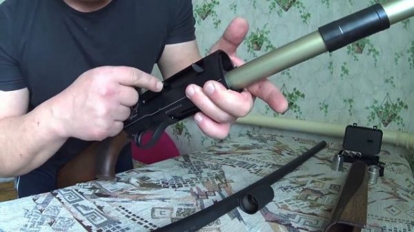 18 + Обзор ATA ARMS Pegasus 12к, разборка, сборка, чёки