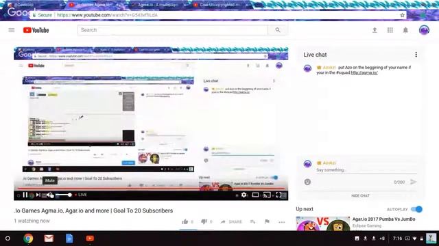 .Io Games Agma.io, Agar.io and more | Goal To 20 Subscribers смотреть онлайн
