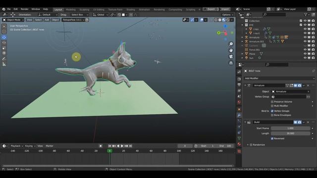 BLENDER 2.91 Исчезновение и появление в анимации смотреть онлайн
