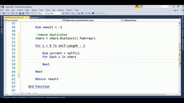 string index of any in vb.net смотреть онлайн