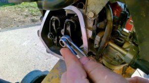 Honda gx270 szelephézag beállítás. Honda gx270 valve clearance adjustment.