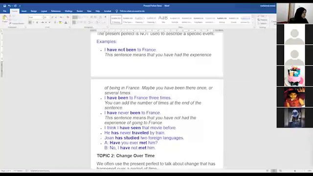 Present Perfect Tense | Grade 7 | English || Zoom Class смотреть онлайн