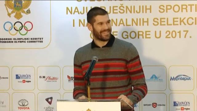 VUKO BOROZAN - NAJBOLJI SPORTISTA CRNE GORE U 2017. GODINI смотреть онлайн
