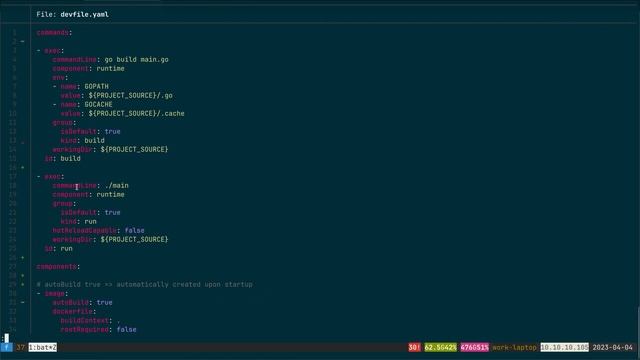 Support for 'autoBuild' (Image components) and 'deployByDefault' (Kubernetes/OpenShift components) смотреть онлайн