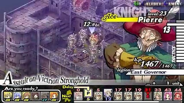 Gungnir PSP Walkthrough - Part 22 - Scene-08 - Assault on Victrion Stronghold смотреть онлайн
