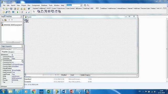 1 - How to connect Delphi to an Access database смотреть онлайн