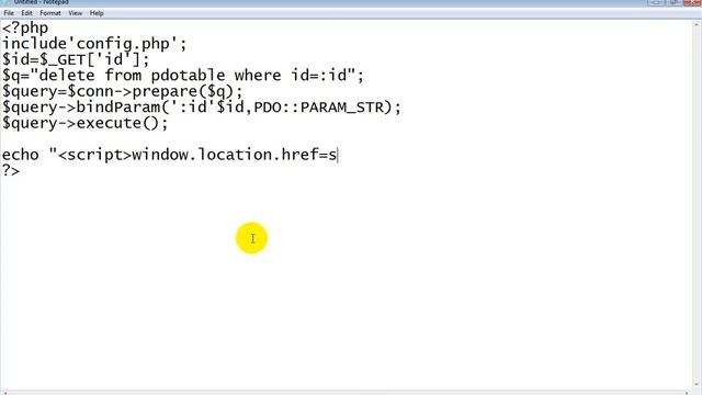 #4 PDO CRUD operation | Delete query using PDO смотреть онлайн
