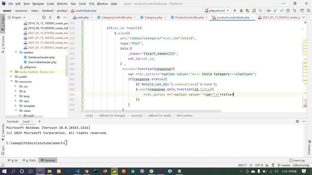 11. Multivendor ecommerce in laravel 8 | create and view the products смотреть онлайн