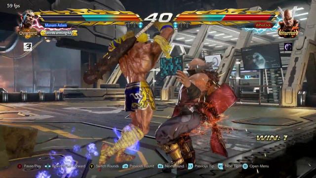 FAHKUMRAM VS HEIHACHI  TEKKEN 7 ONLINE SEASON 5