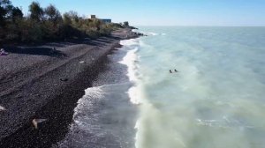 Казахстан. Приозёрск с высоты. Июль 2022.