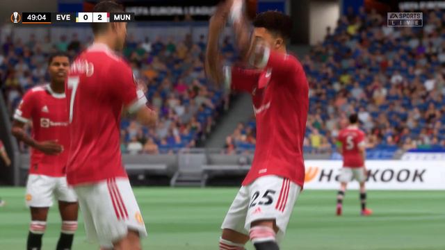 FIFA 22 | Everton vs Manchester United - Europa League UEL - Full Gameplay смотреть онлайн
