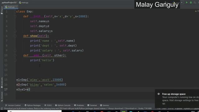 Unlock the Secret of Operator Overloading & Inheritance in Todays Python Class #22(Part-3) смотреть онлайн