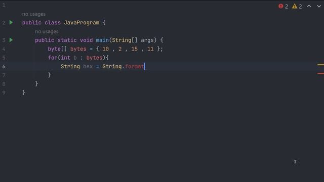 Java Program to Convert Byte Array to Hexadecimal | Java Examples смотреть онлайн