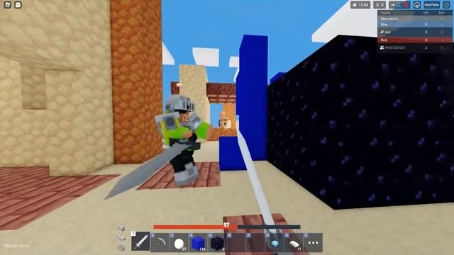 I did a LUCKY BLOCK Race.. Then THIS HAPPENED! (Roblox Bedwars) смотреть онлайн