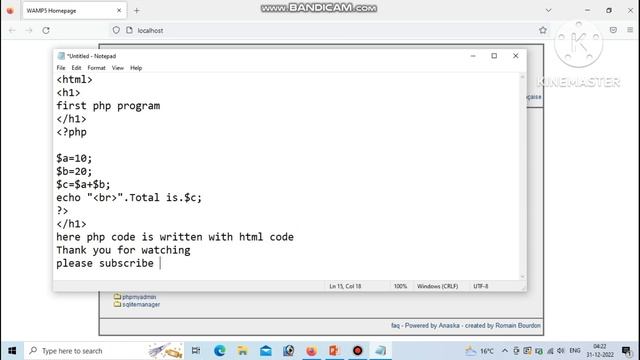 Learn PHP ( chapter 1 ) смотреть онлайн