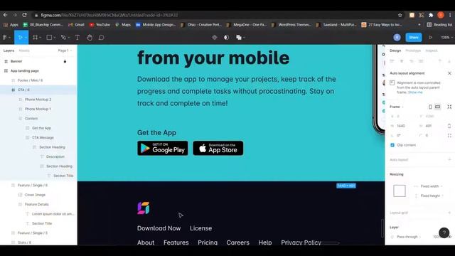 App Landing Page Template Responsive web design using bootstrap 5 (Part 3) смотреть онлайн