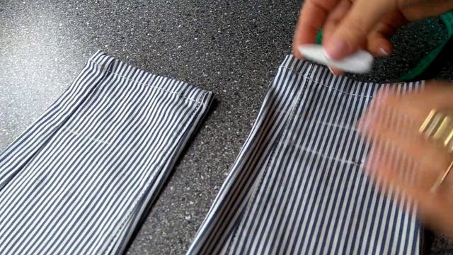 Как быстро укоротить брюки в домашних условиях смотреть онлайн