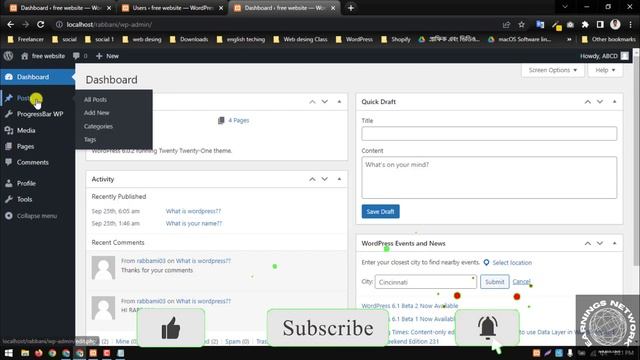 WordPress Bangla Tutorial [Part#13] WordPress User Roles смотреть онлайн