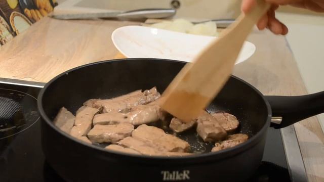 Говяжья печень быстрый рецепт смотреть онлайн