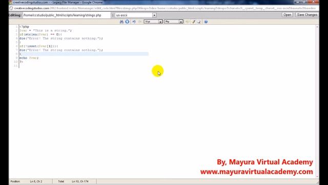 5 PHP Strings смотреть онлайн