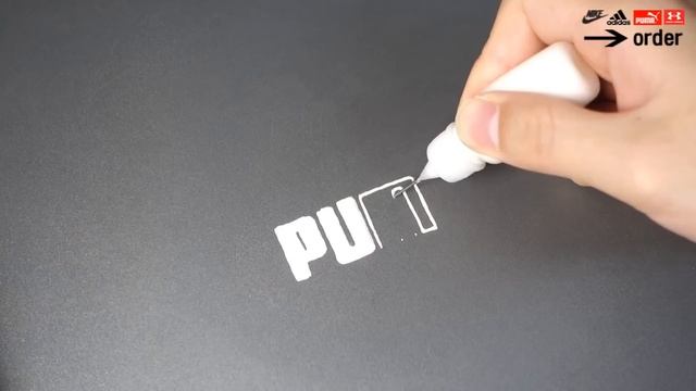 Sportswear Brand Logos Pancake Art - Nike, Adidas, Puma, Under Armour