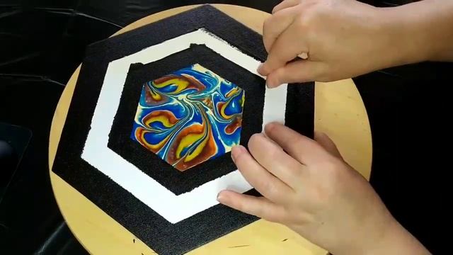 Fluid Art и точечная роспись: как рисовать жидким акрилом и контуром Decola. ИДЕИ ДЛЯ РИСОВАНИЯ смотреть онлайн