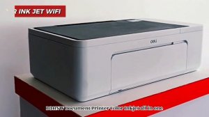 Deli D311NW1 Color Inkjet All in One Printer
