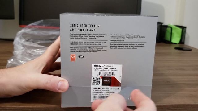 AMD RYZEN 9 3900X UNBOXING!! Processador fodão!! ryzen 9 3900x hardware unboxed смотреть онлайн