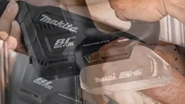 Makita XRJ07ZB 18V LXT Lithium Ion Sub Compact Brushless Cordless Recipro Saw, Tool Only