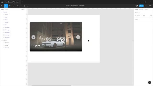 Creating a complete Carousel Animation with Figma смотреть онлайн
