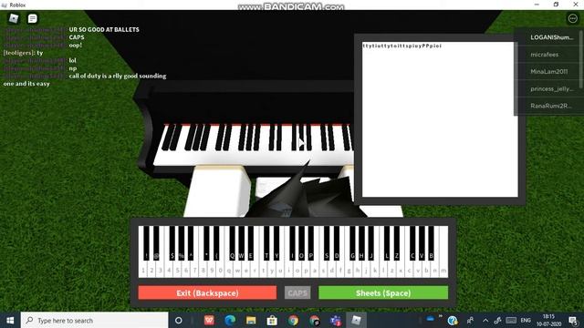 roblox piano "happy birthday" смотреть онлайн