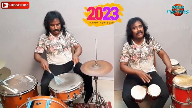 En Vaanile Ore Vennila | Johny | Brush - Bongo Cover | Playing by Drummer Sridhar смотреть онлайн